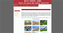 Desktop Screenshot of jeux-cross.com